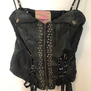 Parasuco Punk Zip Up linen/cotton Corset